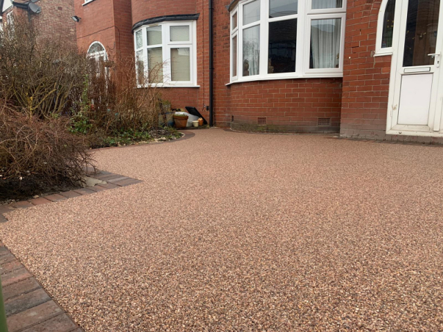 Resin Bound Driveway in Urmston