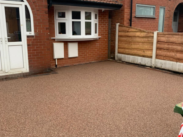 Resin Bound Driveway in Urmston