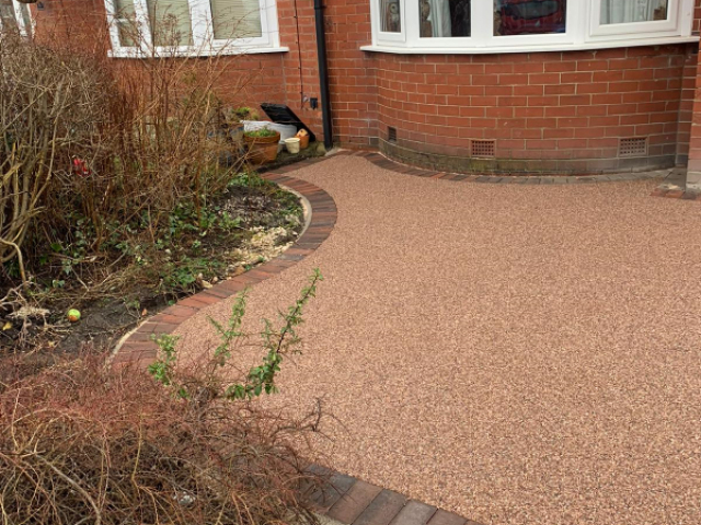 Resin Bound Driveway in Urmston