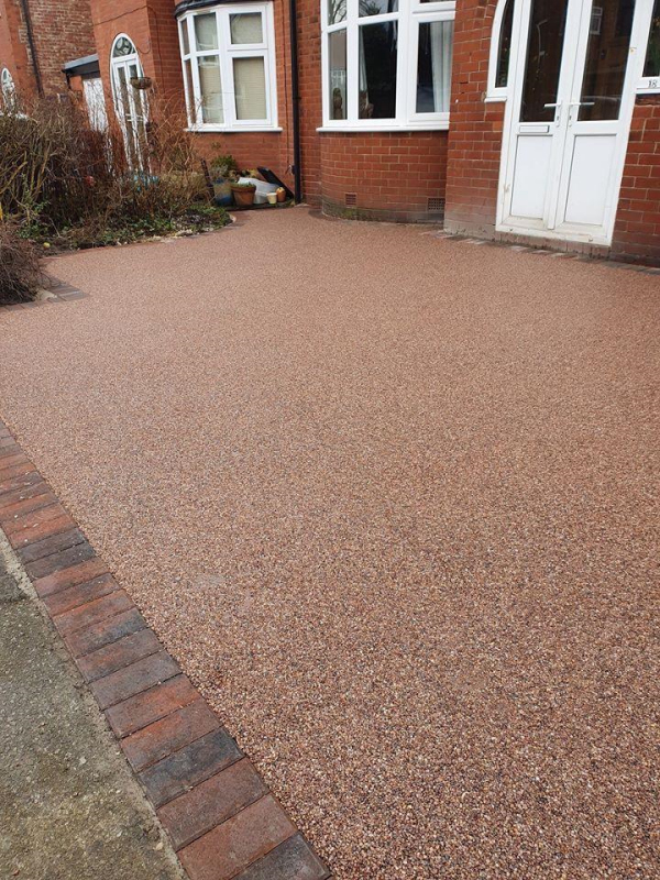 Resin Bound Driveway in Urmston