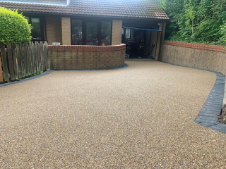 New Resin Bound Driveway in Heaton Mersey