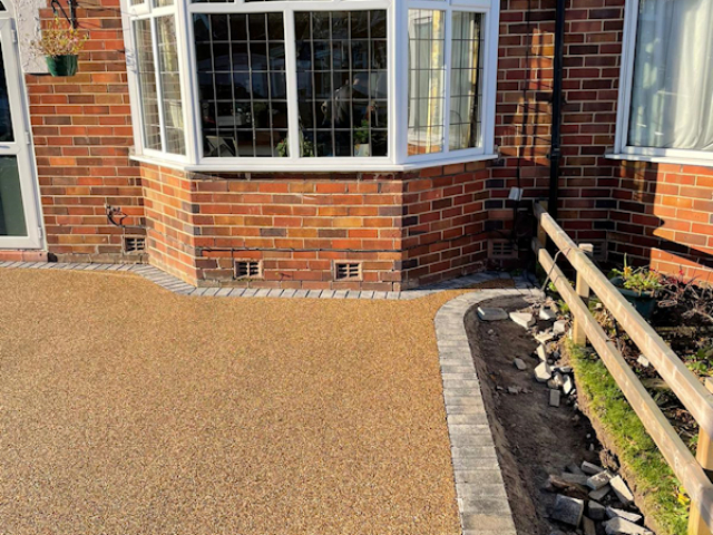 New Resin Bound Driveway in Gatley area of Stockport
