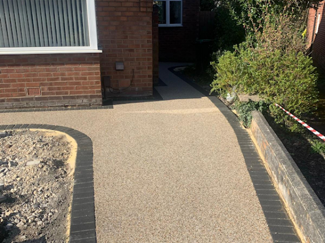 Resin Bound Driveway in Gatley, Stockport