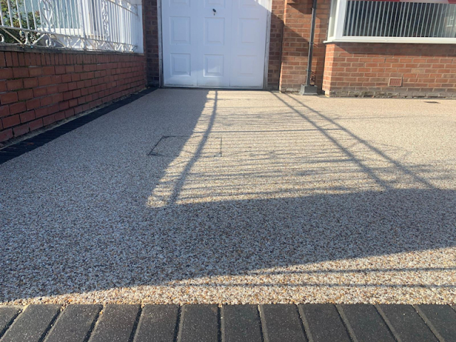 Resin Bound Driveway in Gatley, Stockport