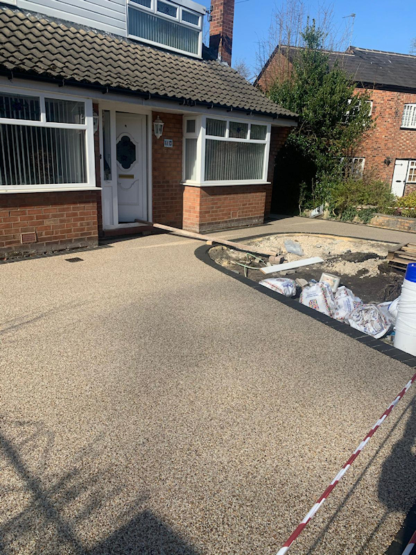 Resin Bound Driveway in Gatley, Stockport