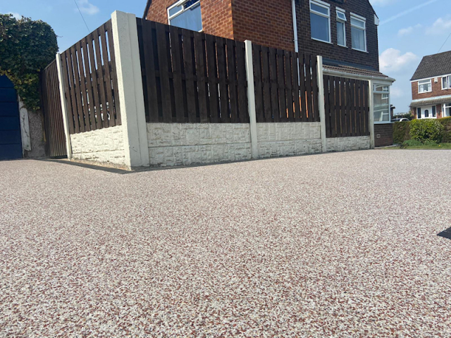 New resin driveway Tyldesley Manchester