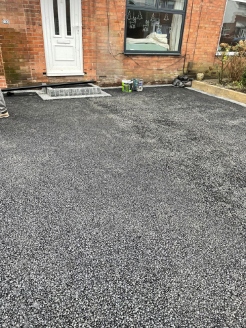 New Driveway in Heaton Mersey - Full excavation and type 1 MOT