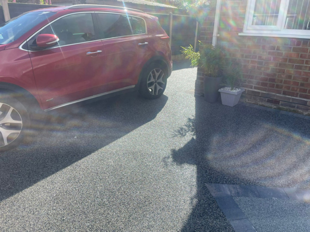 New Resin Bound Driveway in Swinton, Manchester