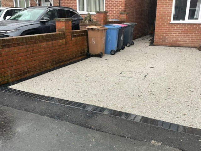 New Resin Bound Driveway in Eccles Salford