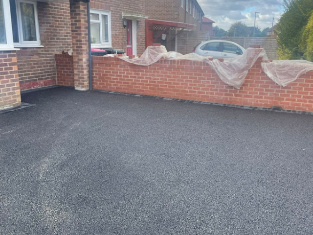 New Resin Bound Driveway in Eccles Salford