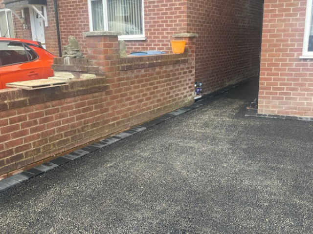 New Resin Bound Driveway in Eccles Salford