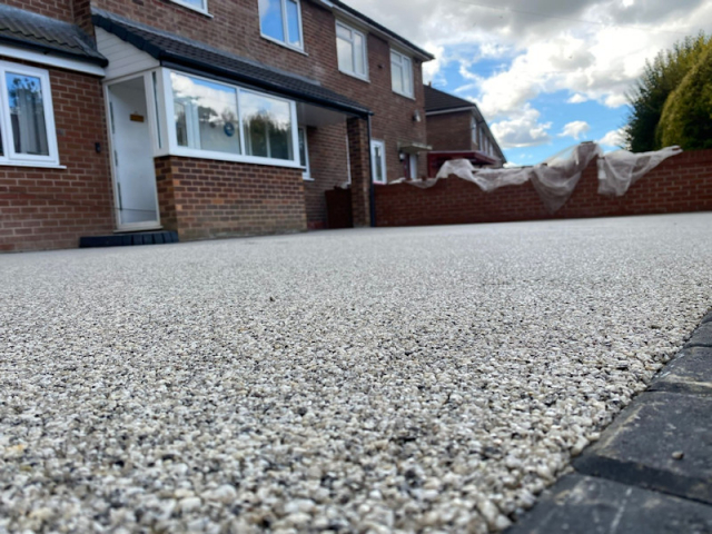 New Resin Bound Driveway in Eccles Salford