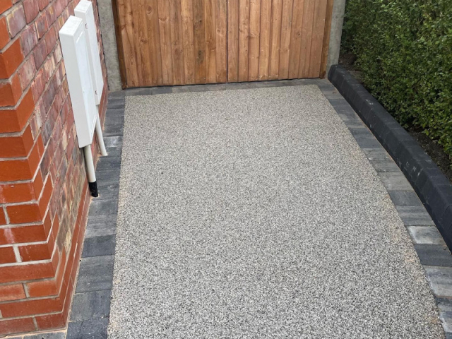 Resin Bound Driveway in Cheadle Stockport