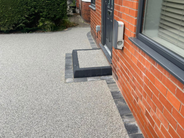 Resin Bound Driveway in Cheadle Stockport