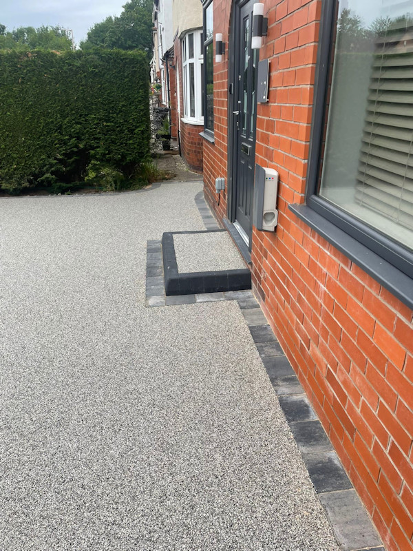 Resin Bound Driveway in Cheadle Stockport