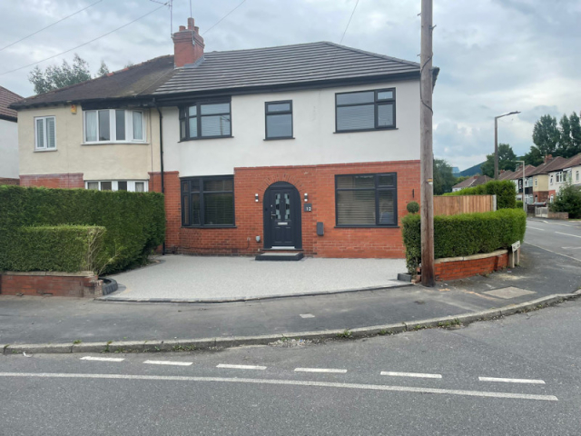 Resin Bound Driveway in Cheadle Stockport