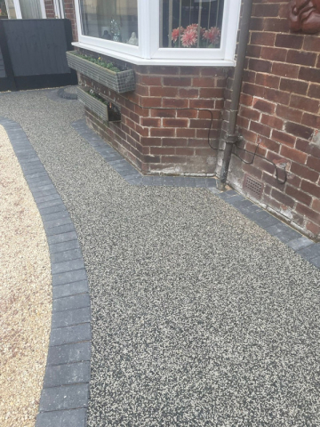 New Resin Bound Driveway in Wythenshawe