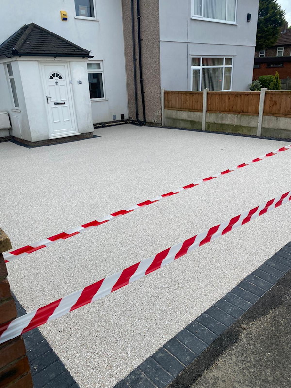 Resin Bound Driveway in Rainhill Liverpool