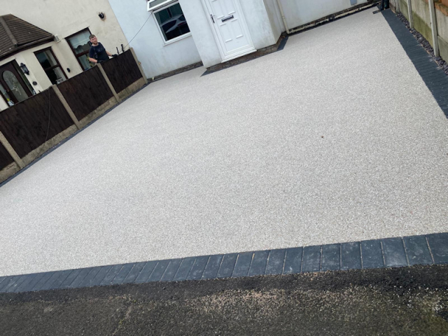 Resin Bound Driveway in Rainhill Liverpool