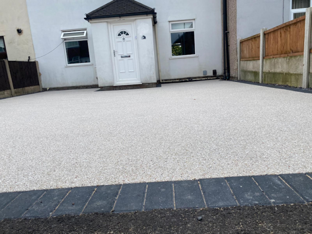 Resin Bound Driveway in Rainhill Liverpool