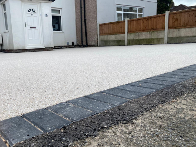 Resin Bound Driveway in Rainhill Liverpool