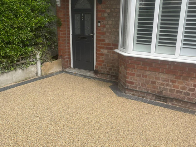 New Resin Bound Driveway in Timperley, Altrincham