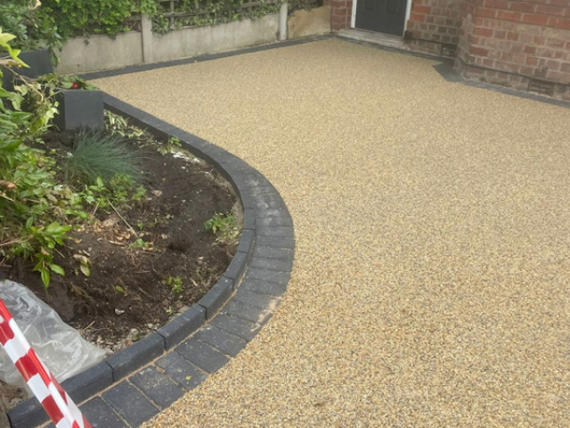 New Resin Bound Driveway in Timperley, Altrincham