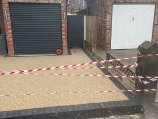 New Resin Bound Driveway in Timperley, Altrincham
