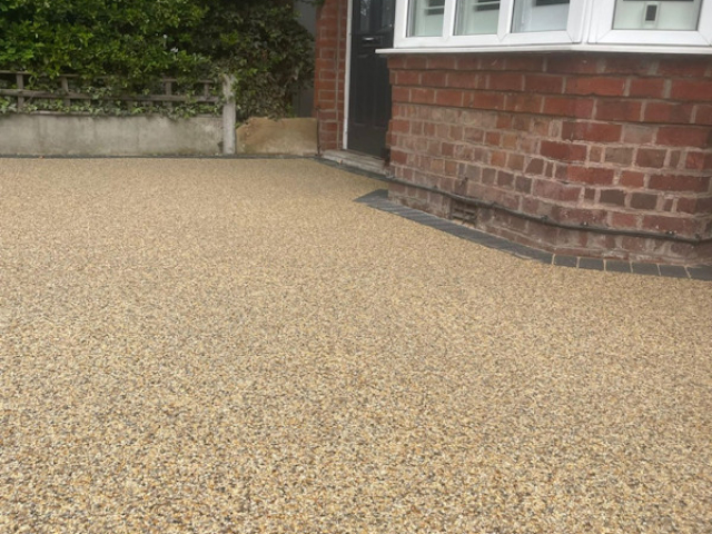 New Resin Bound Driveway in Timperley, Altrincham