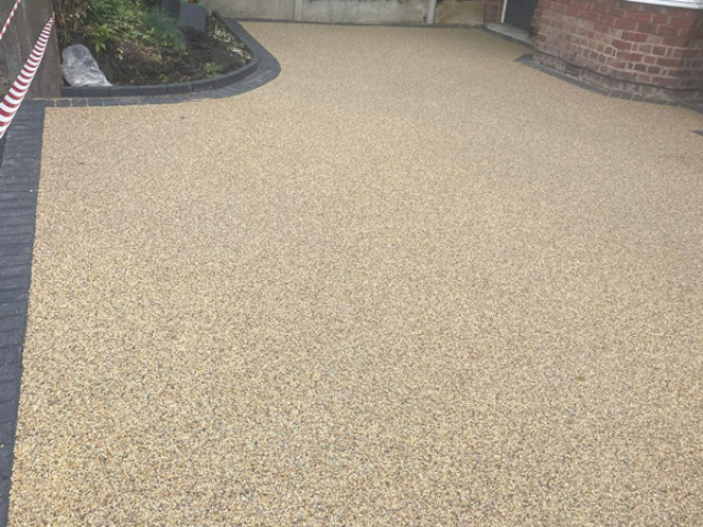 New Resin Bound Driveway in Timperley, Altrincham