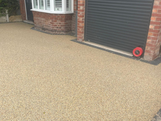 New Resin Bound Driveway in Timperley, Altrincham