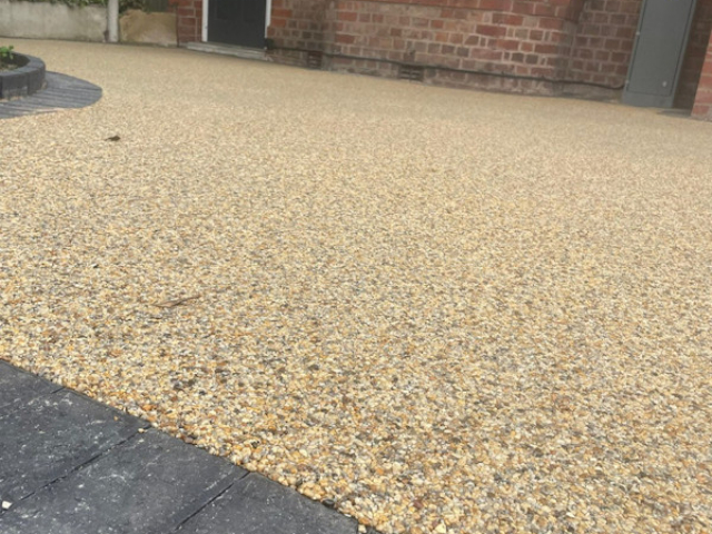 New Resin Bound Driveway in Timperley, Altrincham