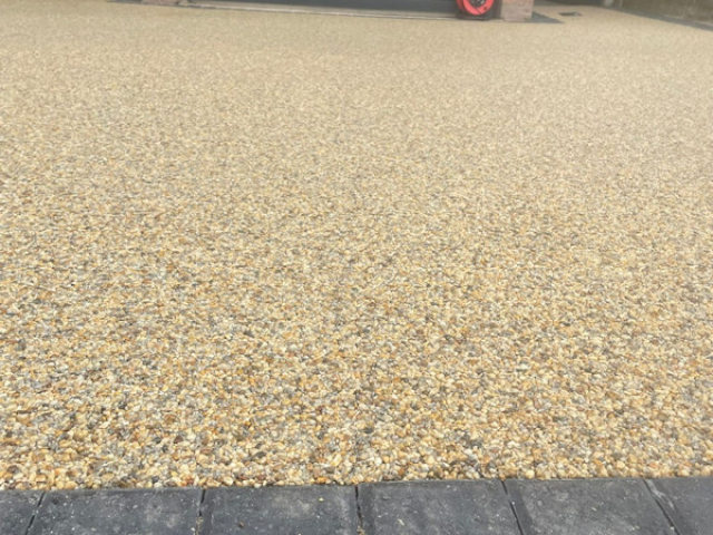 New Resin Bound Driveway in Timperley, Altrincham