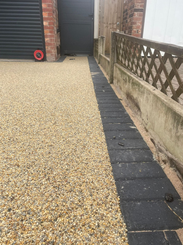 New Resin Bound Driveway in Timperley, Altrincham