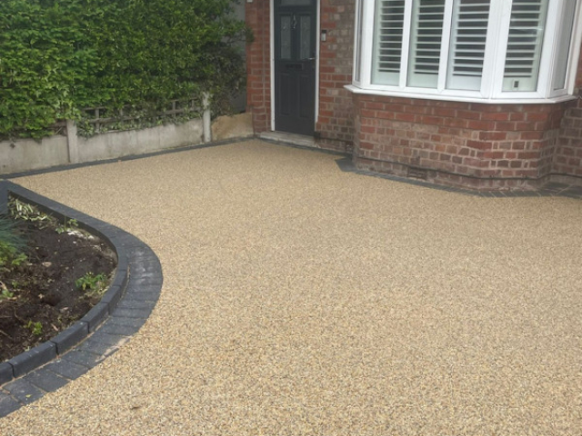 New Resin Bound Driveway in Timperley, Altrincham