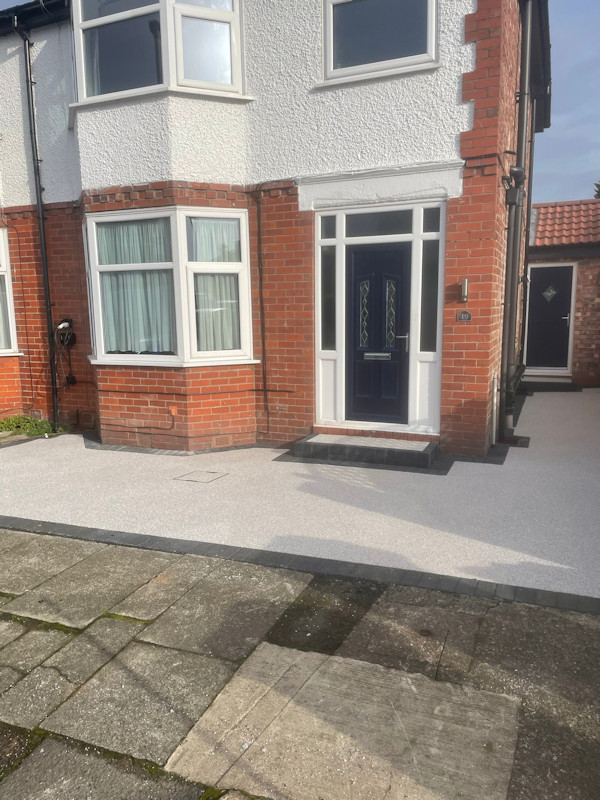 New Resin Bound Driveway in Burnage