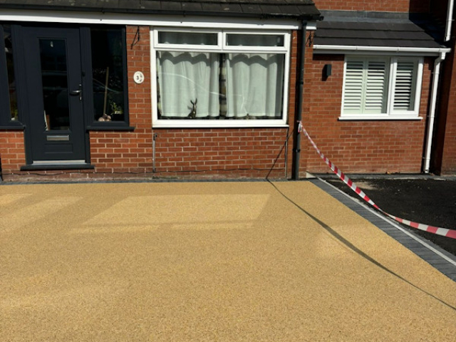 New Resin Bound Driveway in Cheadle, Stockport