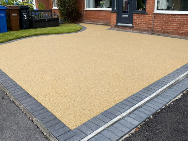 New Resin Bound Driveway in Cheadle, Stockport