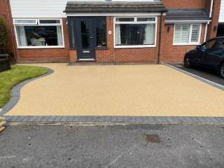 New Resin Bound Driveway in Cheadle, Stockport