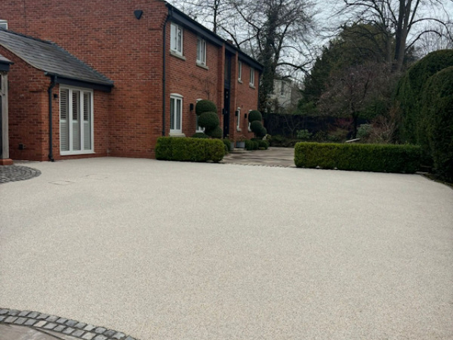 New Resin Bound Driveway in Tarporley
