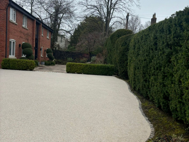 New Resin Bound Driveway in Tarporley
