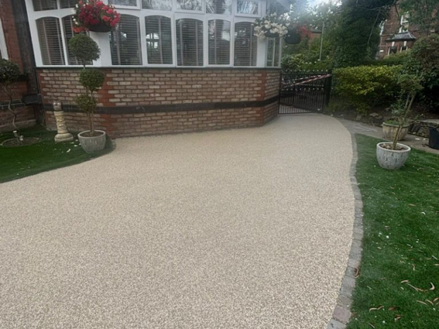 Resin Bound Driveway in Sale Manchester