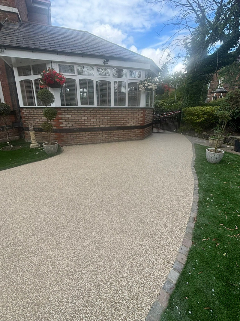 Resin Bound Driveway in Sale Manchester