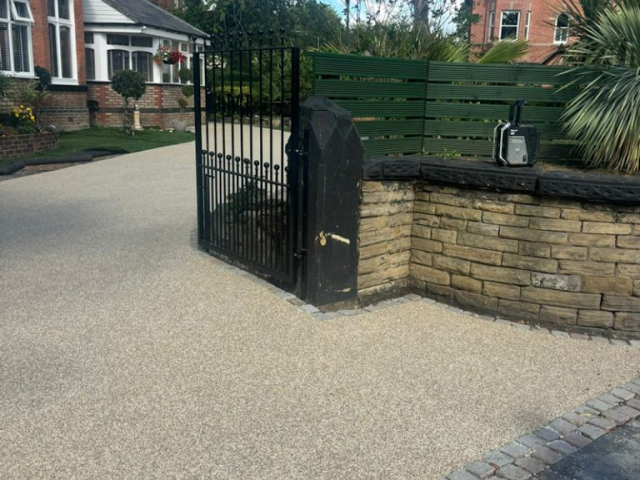 Resin Bound Driveway in Sale Manchester