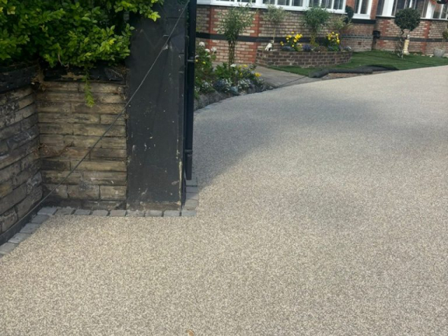 Resin Bound Driveway in Sale Manchester