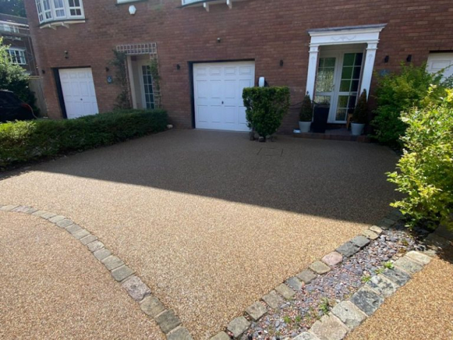 New Resin Bound Driveway in Alderley Edge
