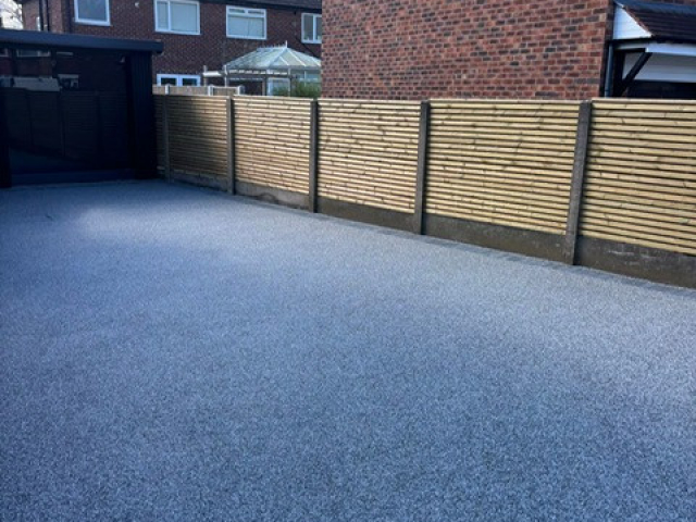 Resin Bound Driveway in Timperley, Altrincham