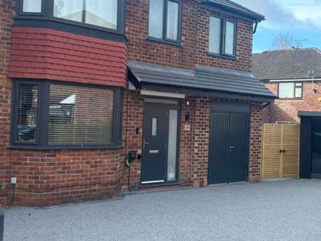 Resin Bound Driveway in Timperley, Altrincham