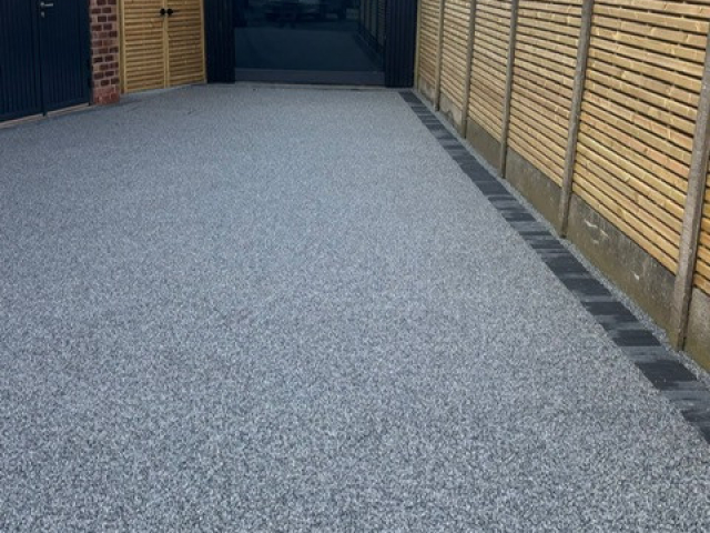 Resin Bound Driveway in Timperley, Altrincham