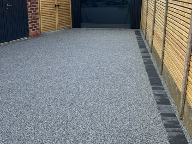 Resin Bound Driveway in Timperley, Altrincham